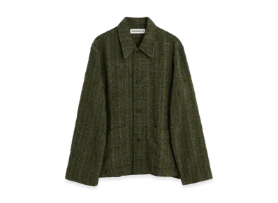 OUR LEGACY Haven Jacket "Seaweed Sparse Check"