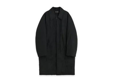 OUR LEGACY Blithe Coat "Shining Black Crinkle Solaro"