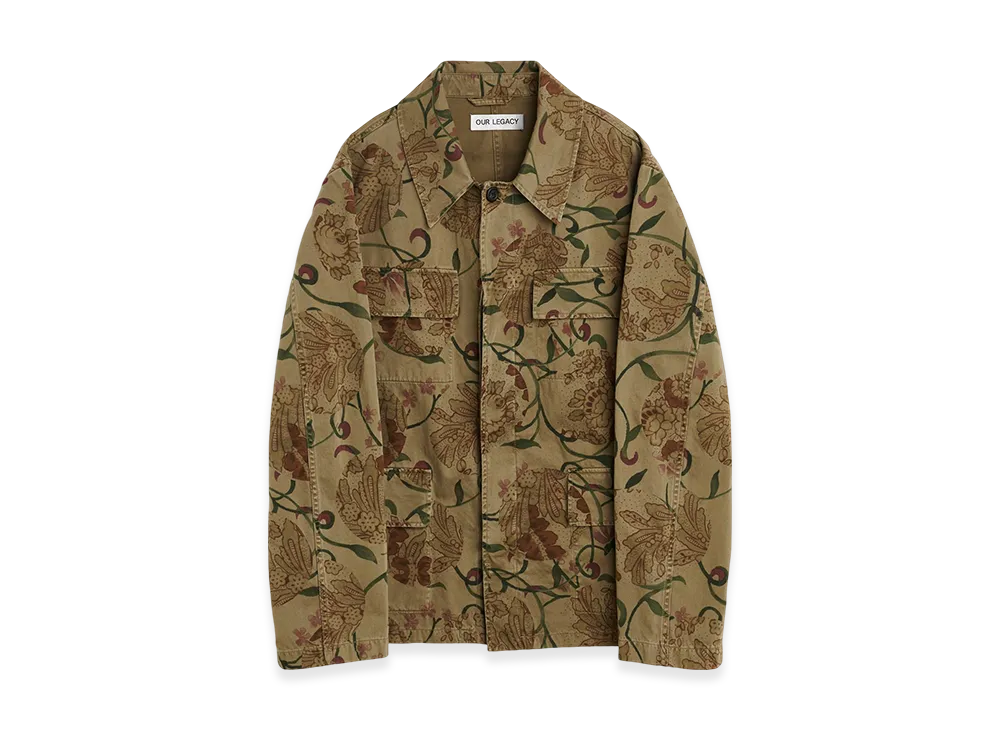 OUR LEGACY Uniform Jacket "Spotting Rose Seventies Sateen"