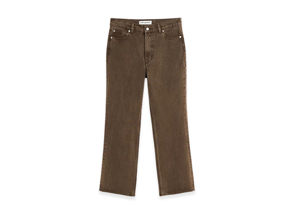 OUR LEGACY 70S Cut "Choco Overdye"