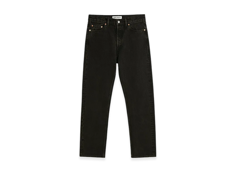 OUR LEGACY First Cut "Kamari Black Chain Twill"
