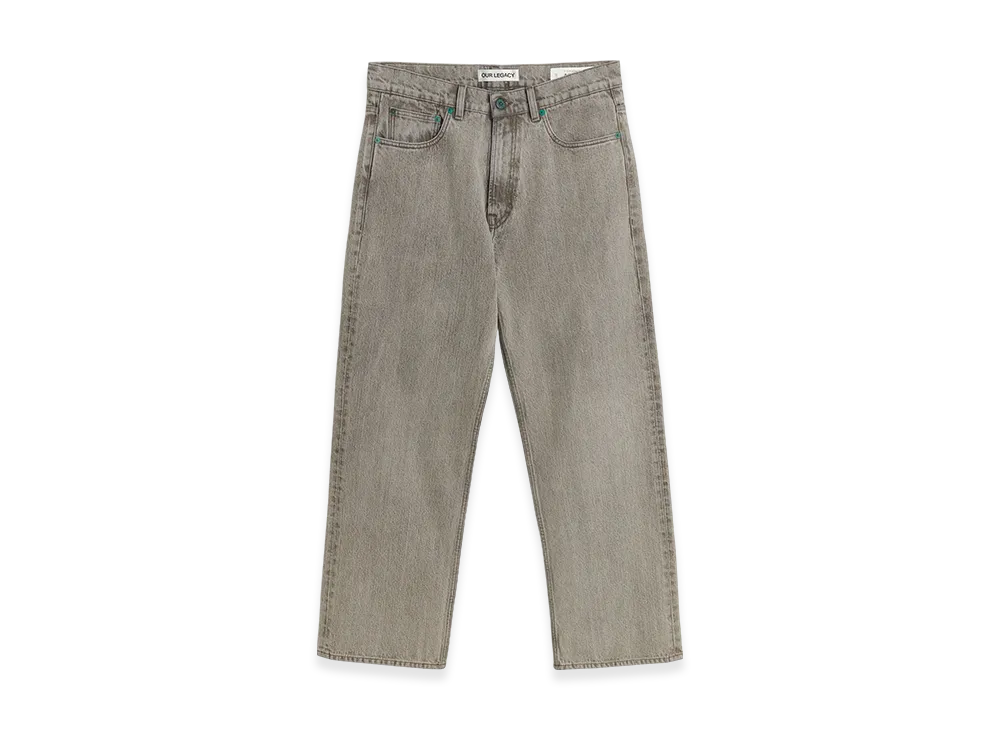 パンツ our legacy 24aw third cut concrete twill Our Legacy - Third Cut Concrete Chain Twill