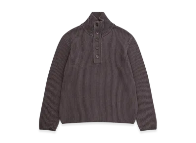 OUR LEGACY Navigator Polo "Wet Bark Dry Cotton"