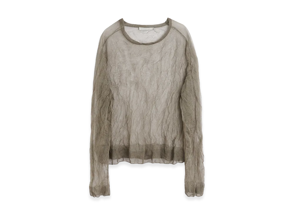 OUR LEGACY True Roundneck "Ash Silk Steel"