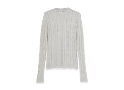 OUR LEGACY Formal Roundneck "Cloud Grey Tech Cotton"