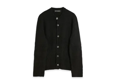 OUR LEGACY Opa Cardigan "Licorice Misty Alpaca"