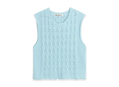 OUR LEGACY Pleaser Tank "Natural Dye Sky Dry Cotton"