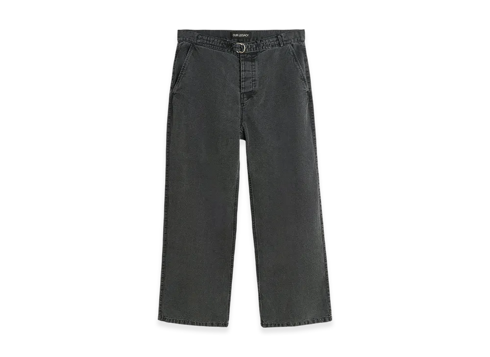 OUR LEGACY Stern Chino "Black Enzyme Canvas"