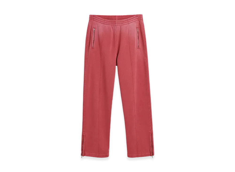 OUR LEGACY Track Pants "Red Sun Fade Hefty Fleece"