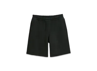 OUR LEGACY Plage Shorts "Pigment Black Hefty Fleece"