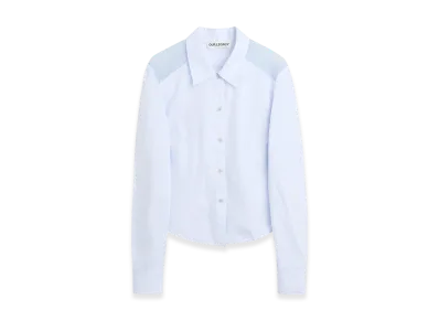 OUR LEGACY Women's Cincher Shirt "Dining Blue Poplin"