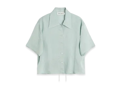 OUR LEGACY Women's Brisk Shirt "Geo Stripe Ceremonial Viscose"