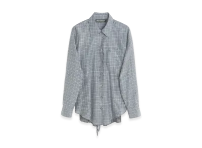 OUR LEGACY Women's Apron Shirt "Picnic Check Cotton Silk"