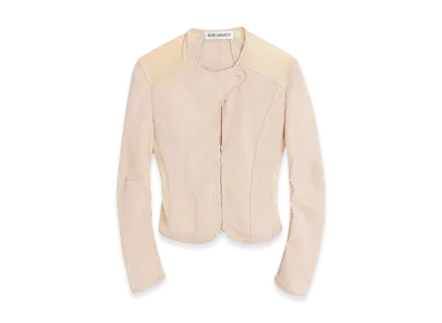 OUR LEGACY Women's Corset Jacket "Powder Rouge Sanded Poplin"