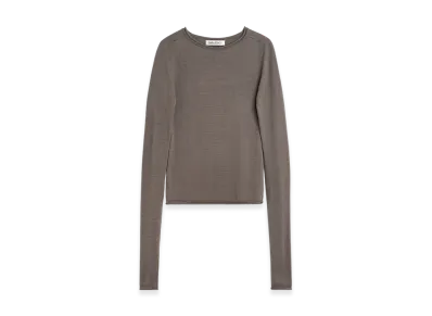 OUR LEGACY Women's Reach Knit "Fog Clean Cotton"