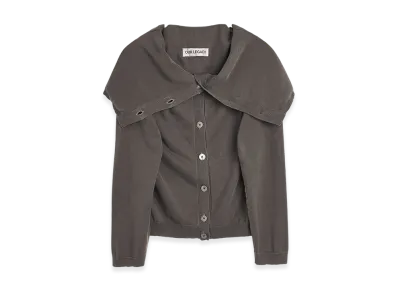 OUR LEGACY Women's Open Cardigan "Fog Clean Cotton"