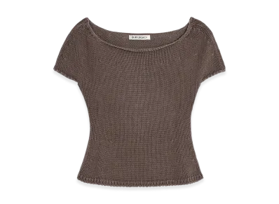 OUR LEGACY Women's Sculpt Tank "Wet Bark Dry Cotton"