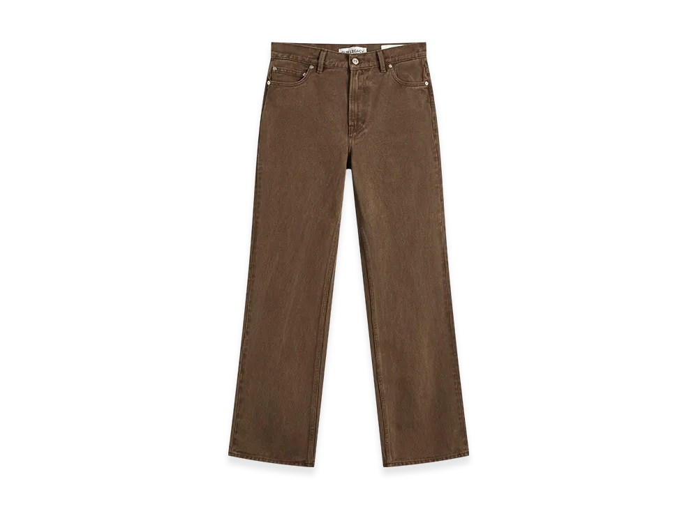 OUR LEGACY Women's Boot Cut "Choco Overdye"