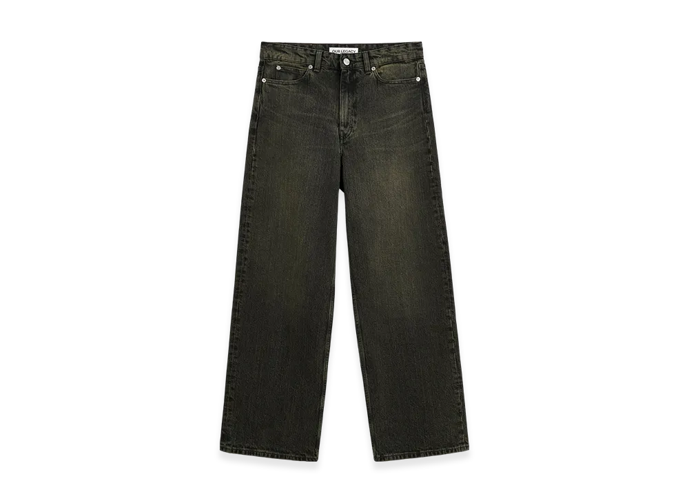 OUR LEGACY Women's Full Cut "Black Sand Chain Twill"