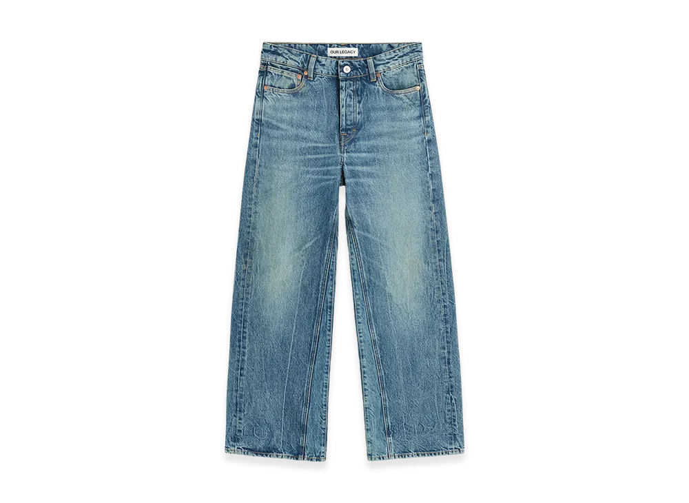 OUR LEGACY Women's Treble Cut "Deadline Wash"