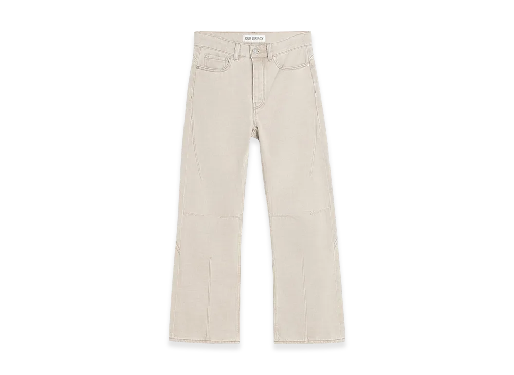 OUR LEGACY Women's Moto Cut "Vienna Beige Wash"