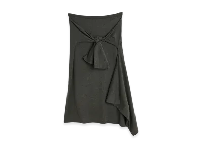 OUR LEGACY Women's Sash Skirt "Dark Grey Melange Jersey"