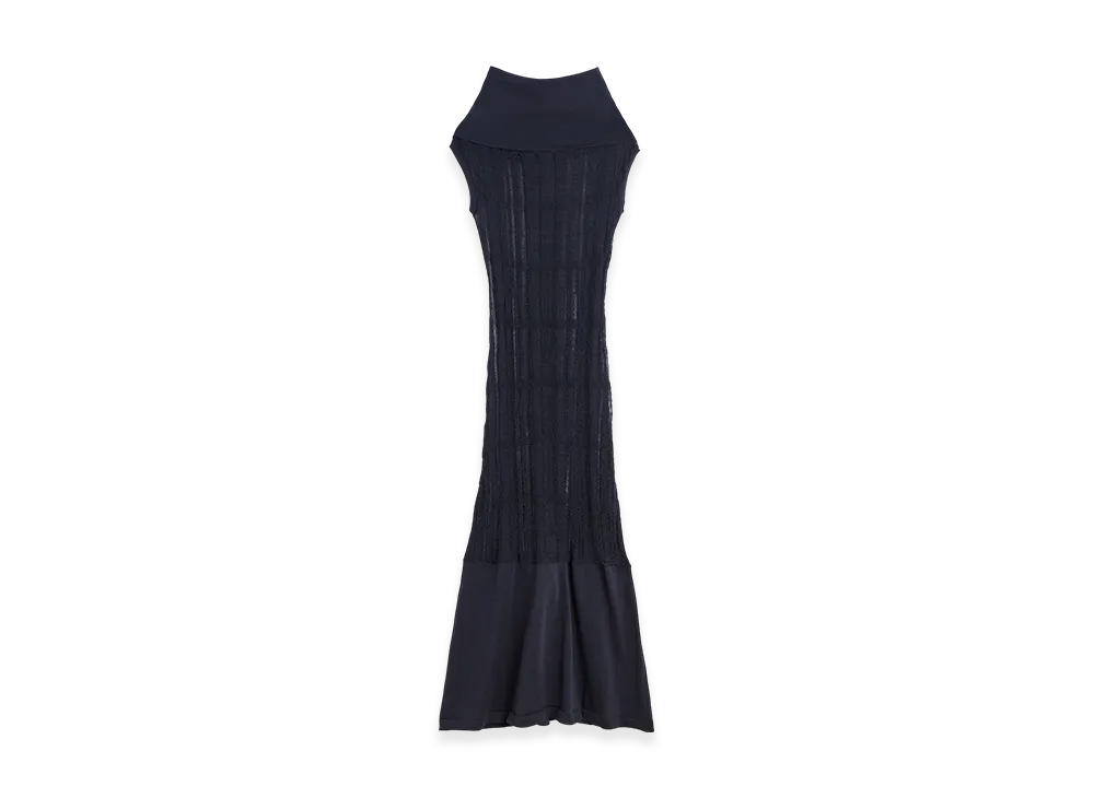 OUR LEGACY Women's Cover Dress "Washed Navy Tech Cotton"