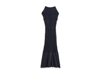 OUR LEGACY Women's Cover Dress "Washed Navy Tech Cotton"