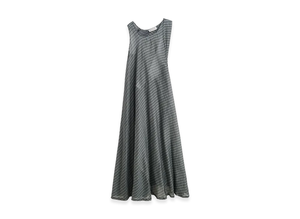 OUR LEGACY Women's Gennaker Dress "Picnic Check Cotton Silk"
