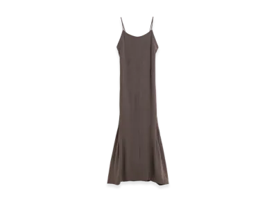 OUR LEGACY Women's Naiad Dress "Chocolate Plum Rustic Lyocell"