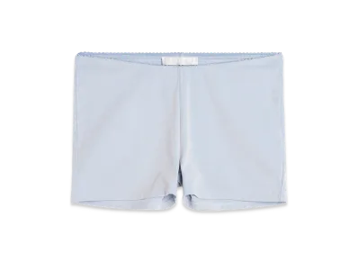 OUR LEGACY Women's Tamarama Shorts "Solaro Blue Micro Rib"