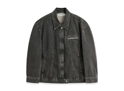 OUR LEGACY Women's Draft Jacket "Black Coated Wash"