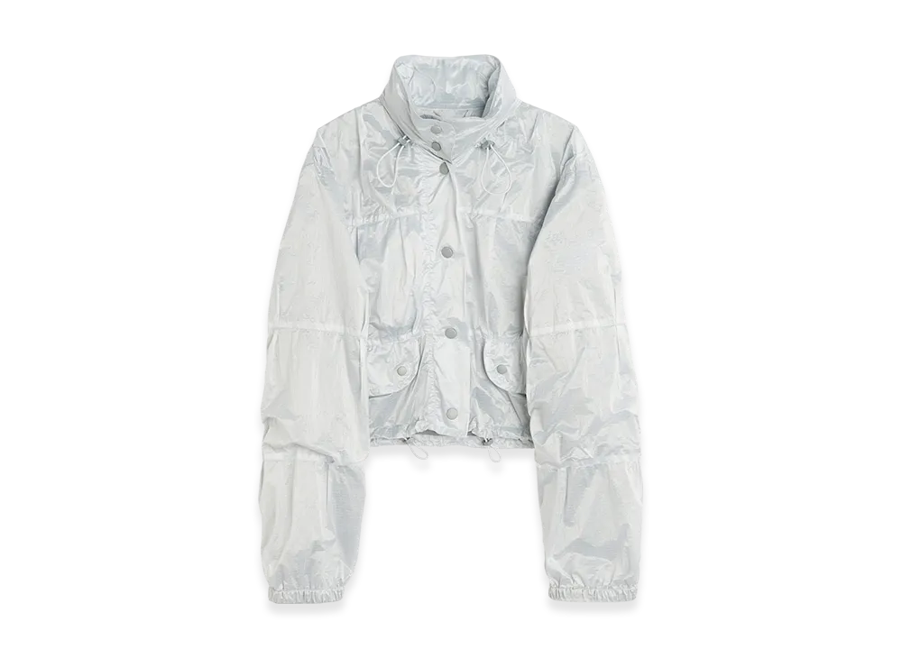 OUR LEGACY Women's Cropped Exhale Puffa "Vapor Cream Parachute Ripstop"