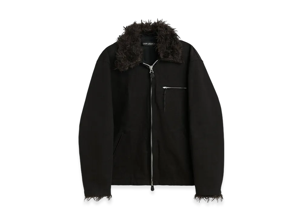 OUR LEGACY Women's Constructor Jacket "Black Canvas"