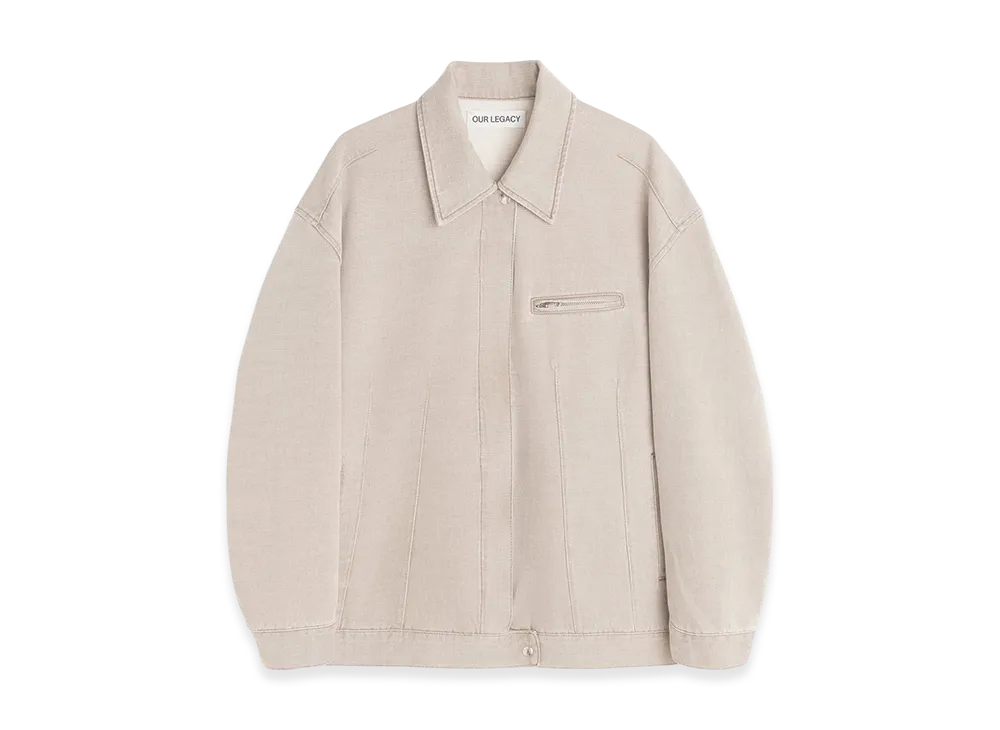 OUR LEGACY Women's Draft Jacket "Vienna Beige Wash"