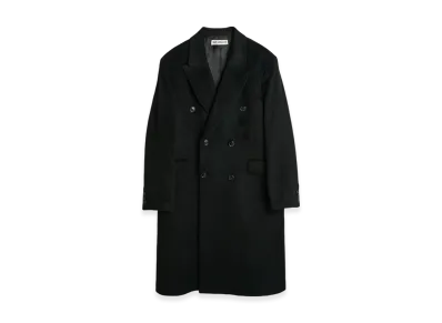 OUR LEGACY Women's Reef Coat "Premium Charcoal Office Wool"