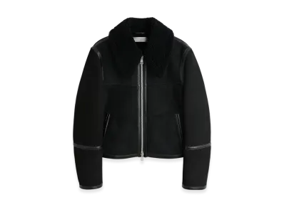 OUR LEGACY Women's Pilot Jacket "Black Shearling"