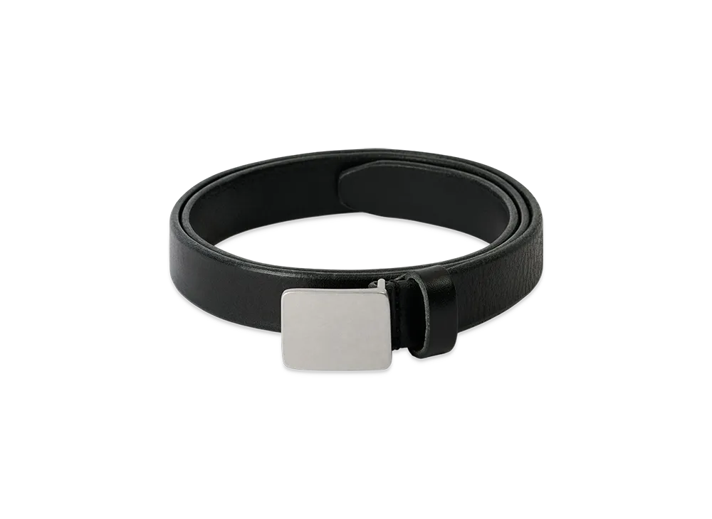 OUR LEGACY Women's Speed Belt "Flecking Black Leather"