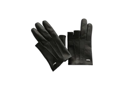 OUR LEGACY Women's Hang Loose Glove "Black Leather"