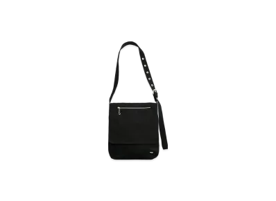 OUR LEGACY Women's Slim Satchel "Static Black Papyrus Poly"