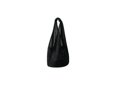 OUR LEGACY Women's Drip Bag "Black Romantic Crochet"