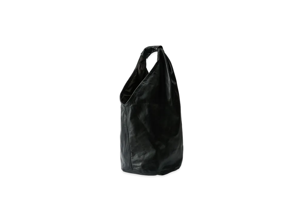 OUR LEGACY Women's Drip Bag "Malleable Black Bull Hide"
