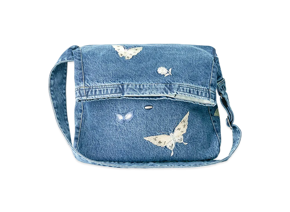 OUR LEGACY Women's Sling Bag "Indigo Butterfly"