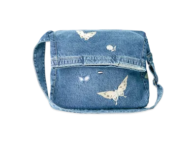 OUR LEGACY Women's Sling Bag "Indigo Butterfly"