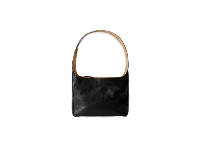 OUR LEGACY Women's Grande Brick Bag "Deep Black Leather"