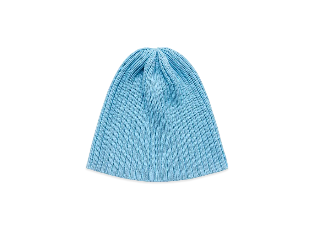 OUR LEGACY Women's Boston Beanie "Natural Dye Sky Dry Cotton"