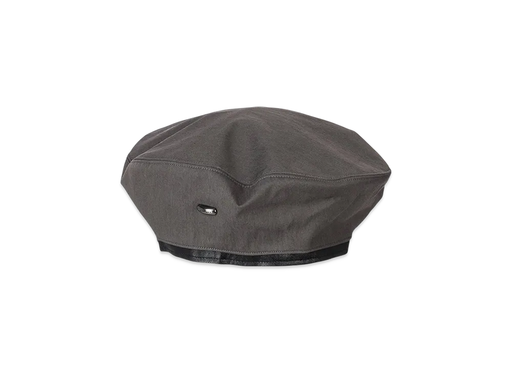 OUR LEGACY Women's Beret "Old Steel Excursion Nylon"
