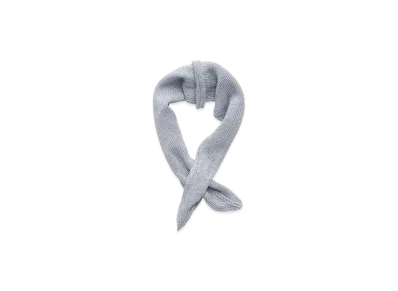 OUR LEGACY Women's Miniature Scarf "Powder Blue Cyclone Linen"