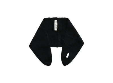 OUR LEGACY Women's Miniature Scarf "Black Fuzzy Alpaca"