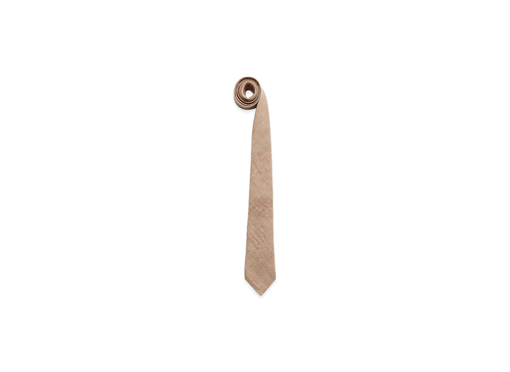 OUR LEGACY Women's Tie "Hammock Check Crumpled Linen"